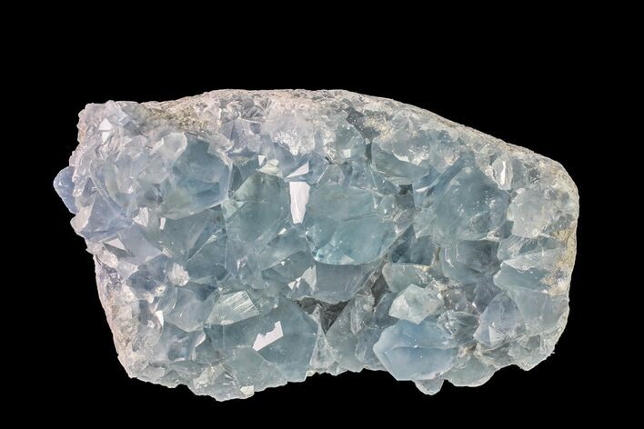 Sky Blue Celestine (Celestite) Crystal Cluster - Madagascar #158281